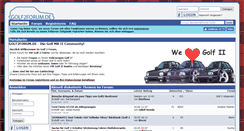 Desktop Screenshot of golf2forum.de